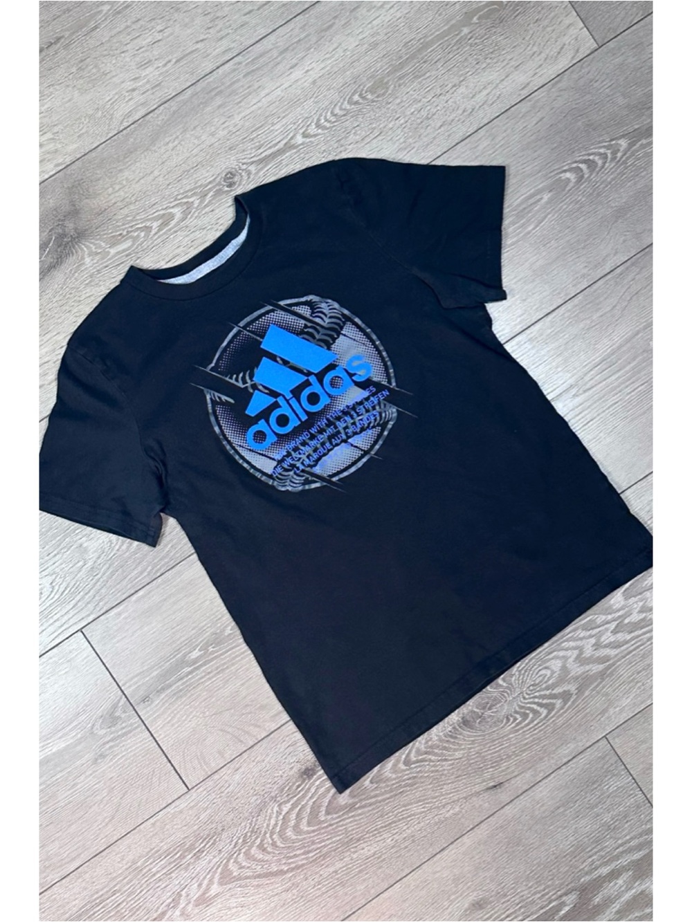 Adidas The Go To Short Sleeve Graphic Print T-Shirt 100% Cotton